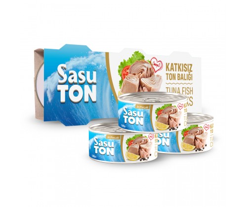 Sasu Sade Ton Balığı Konserve-Mavi 75 gr X 3 Adet