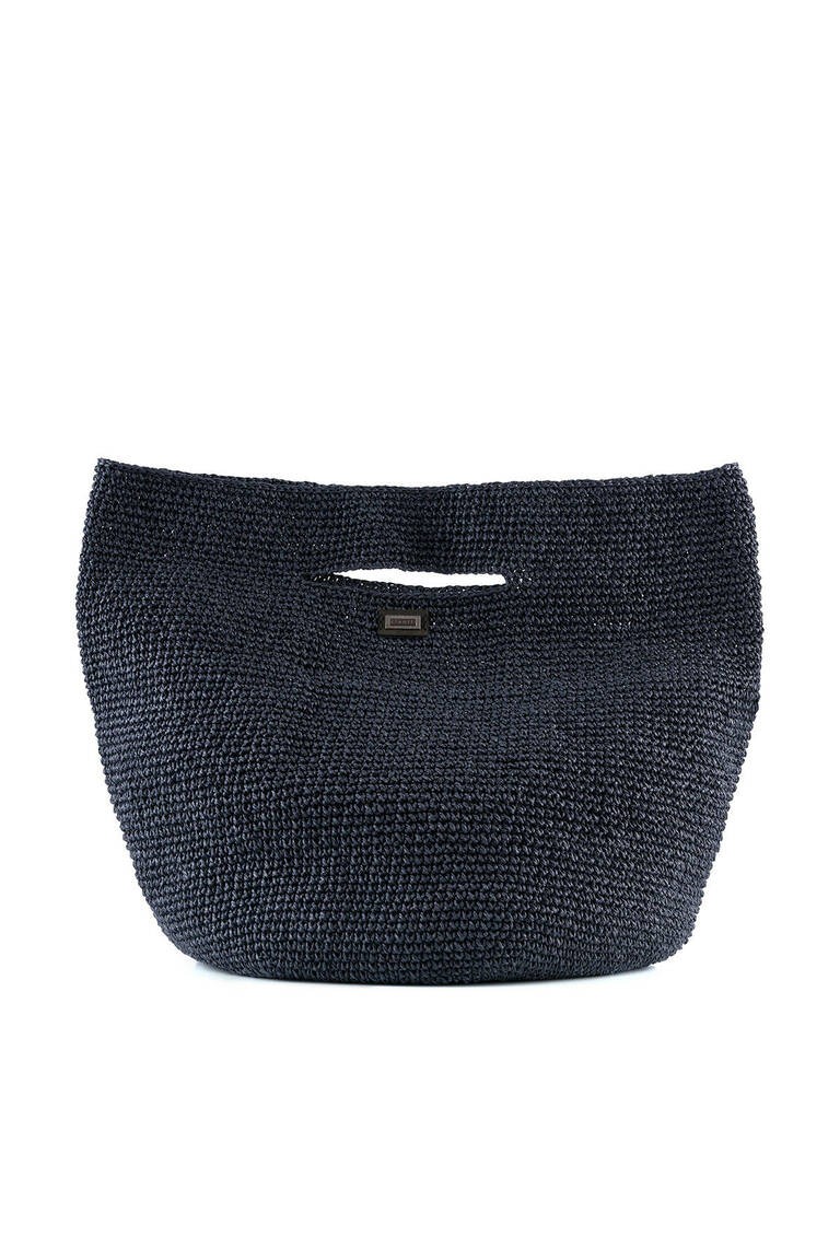 Sack Hand-Knitted Paper - lacivert