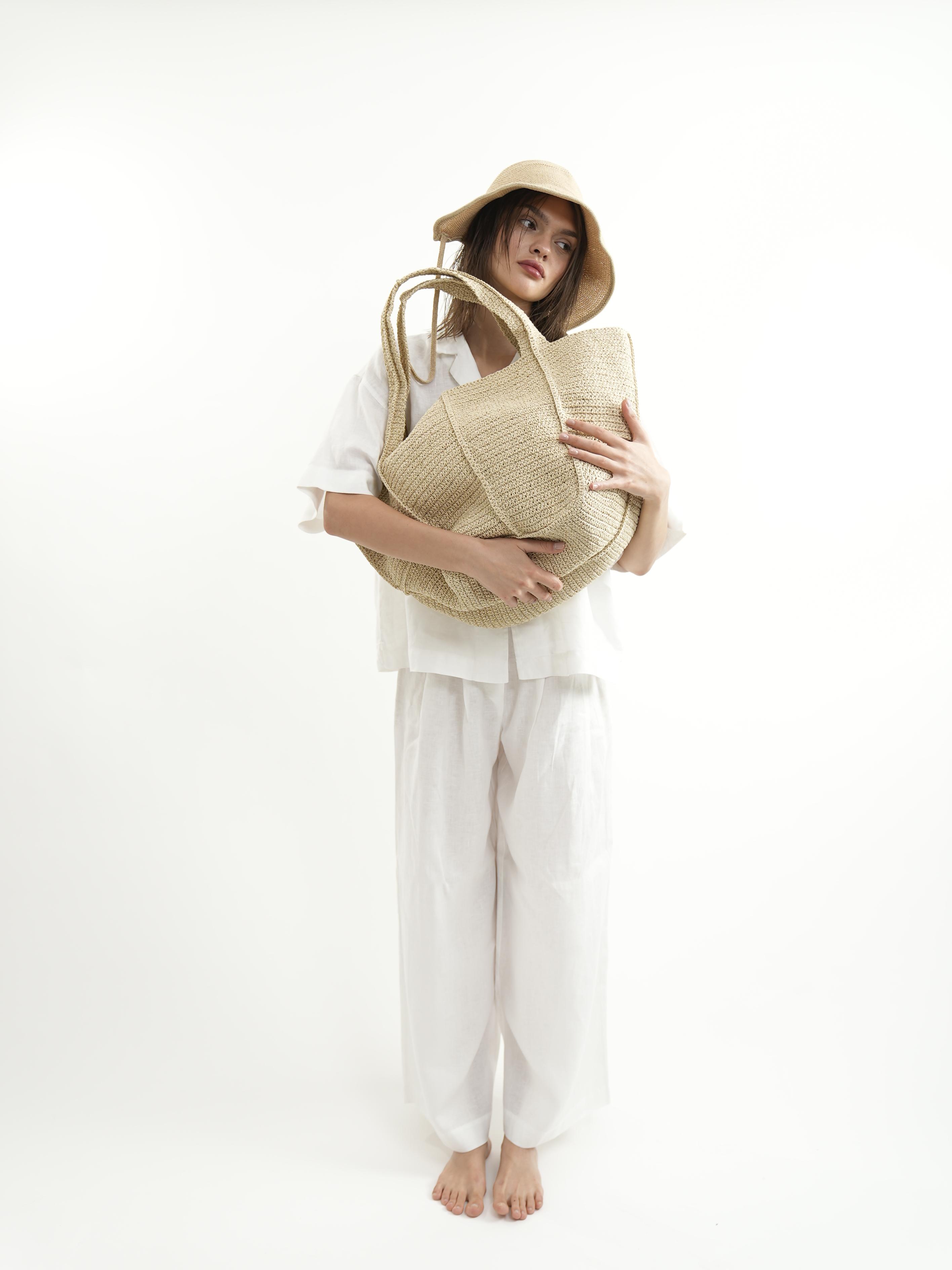 Brew Knitted-Hand Paper - krem