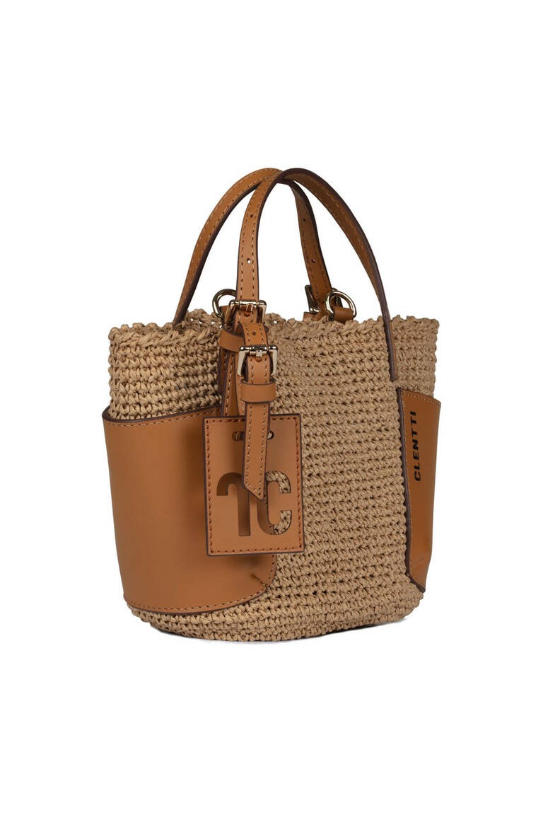Mini Hand-Knitted Leather Karen