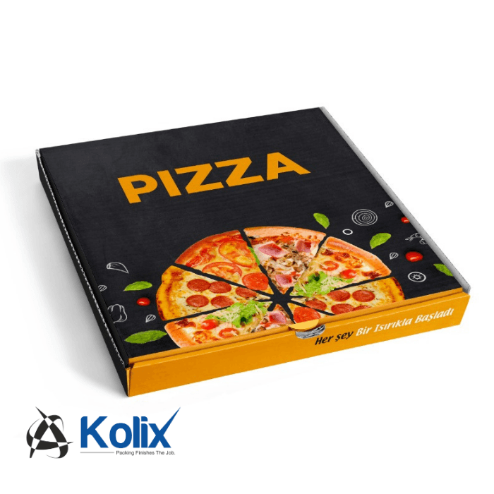 Lezzetin Kalesi: KOLİX Pizza Kutuları - STANDART EBAT