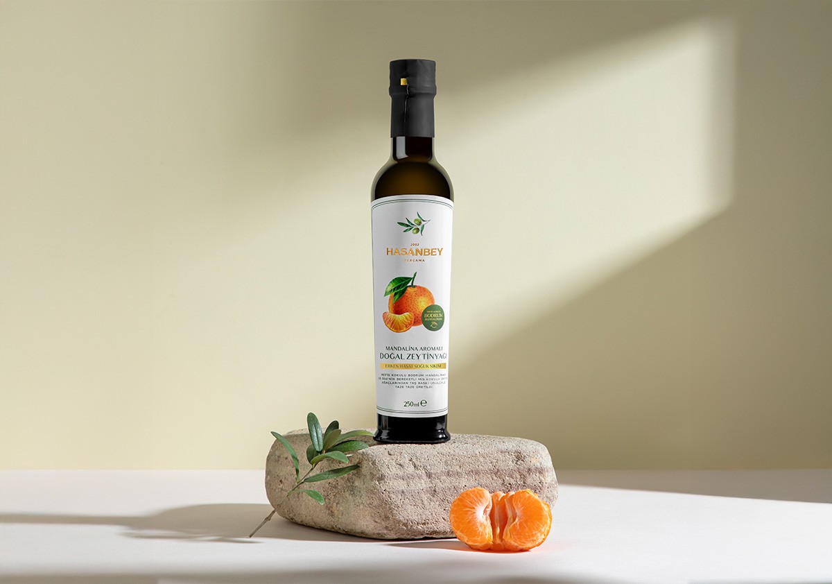 Mandalina Aromalı Erken Hasat Zeytinyağı 250 Ml