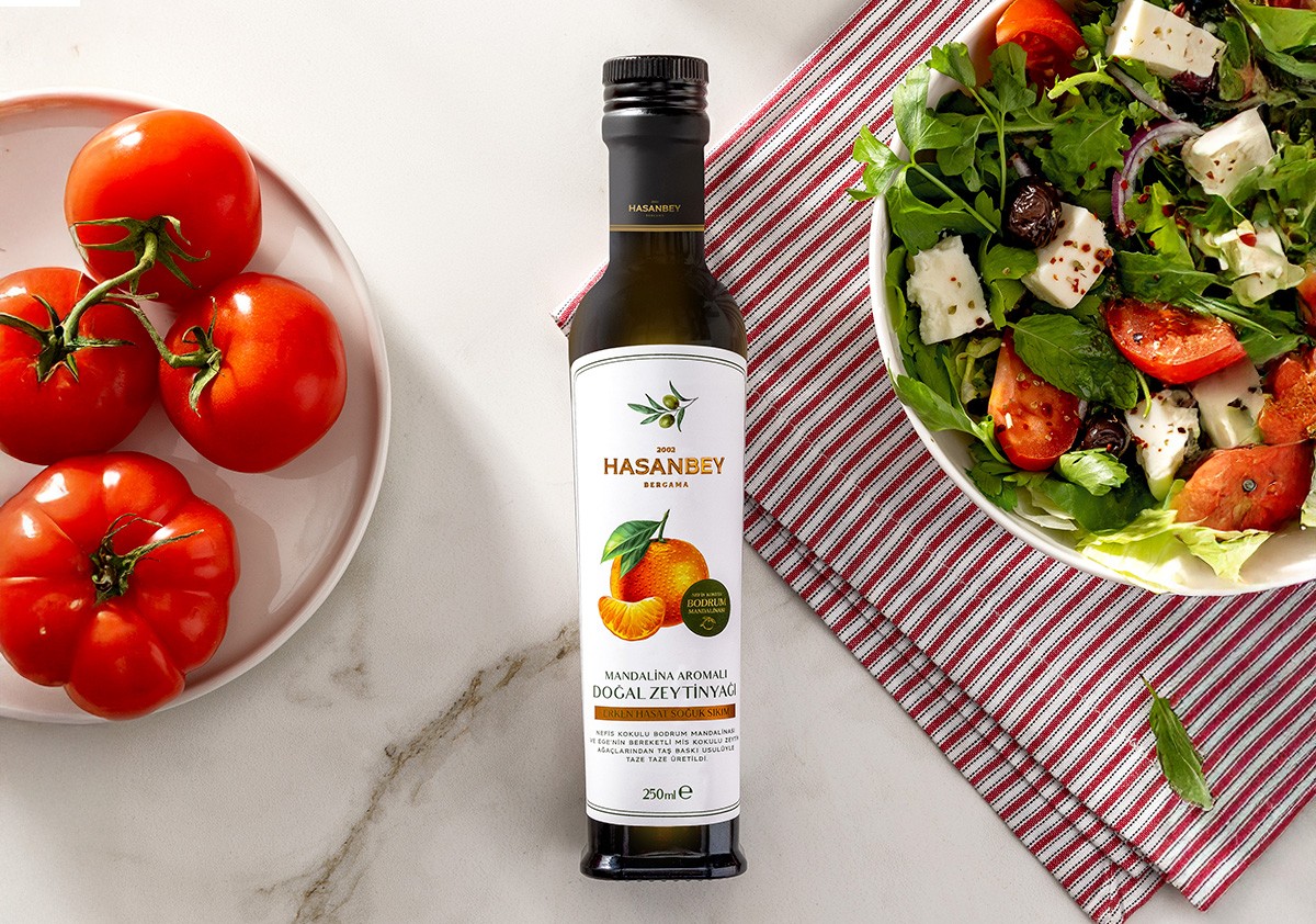 Mandalina Aromalı Erken Hasat Zeytinyağı 250 Ml