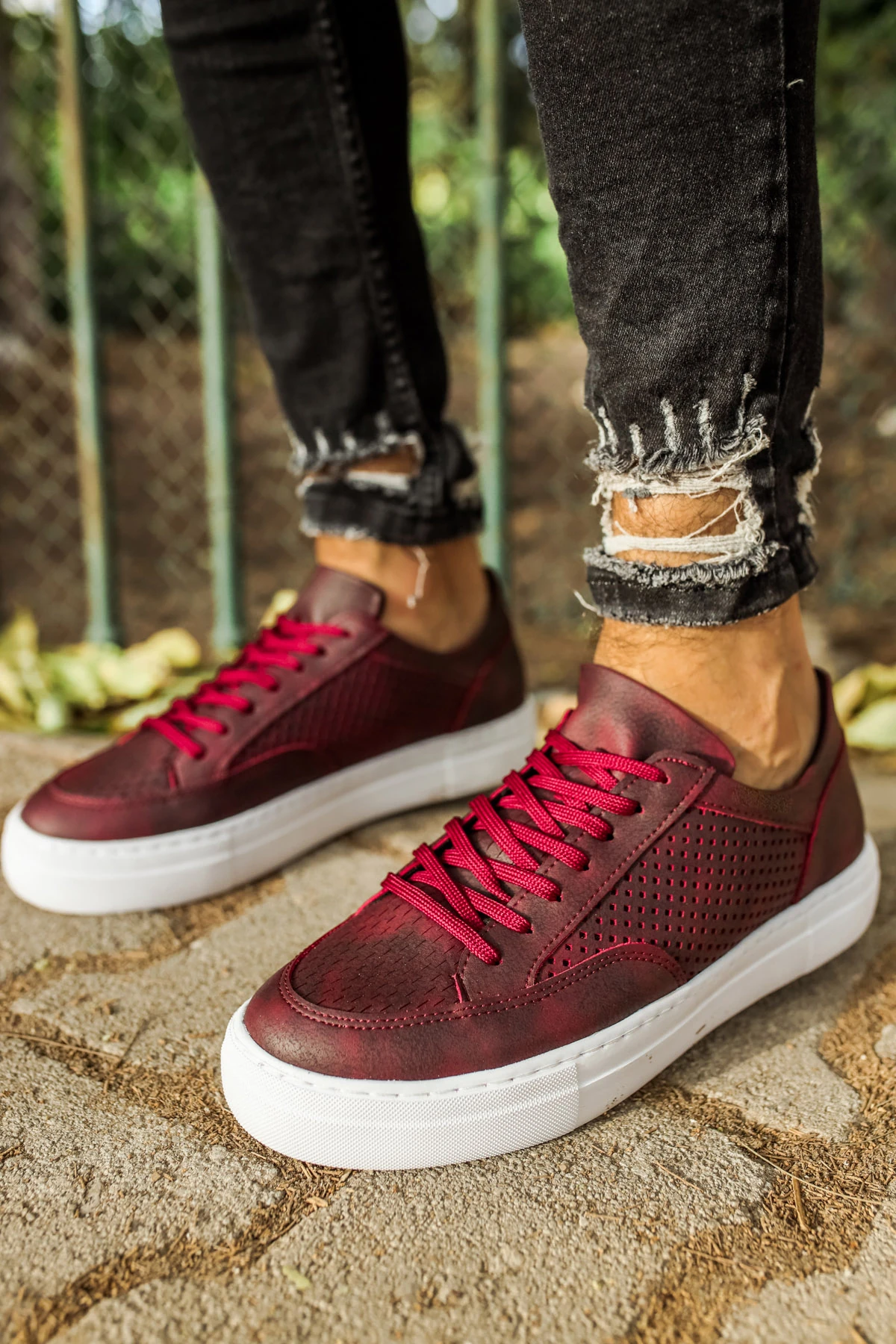 CH015 - CBT First Edition Erkek Ayakkabı BORDO