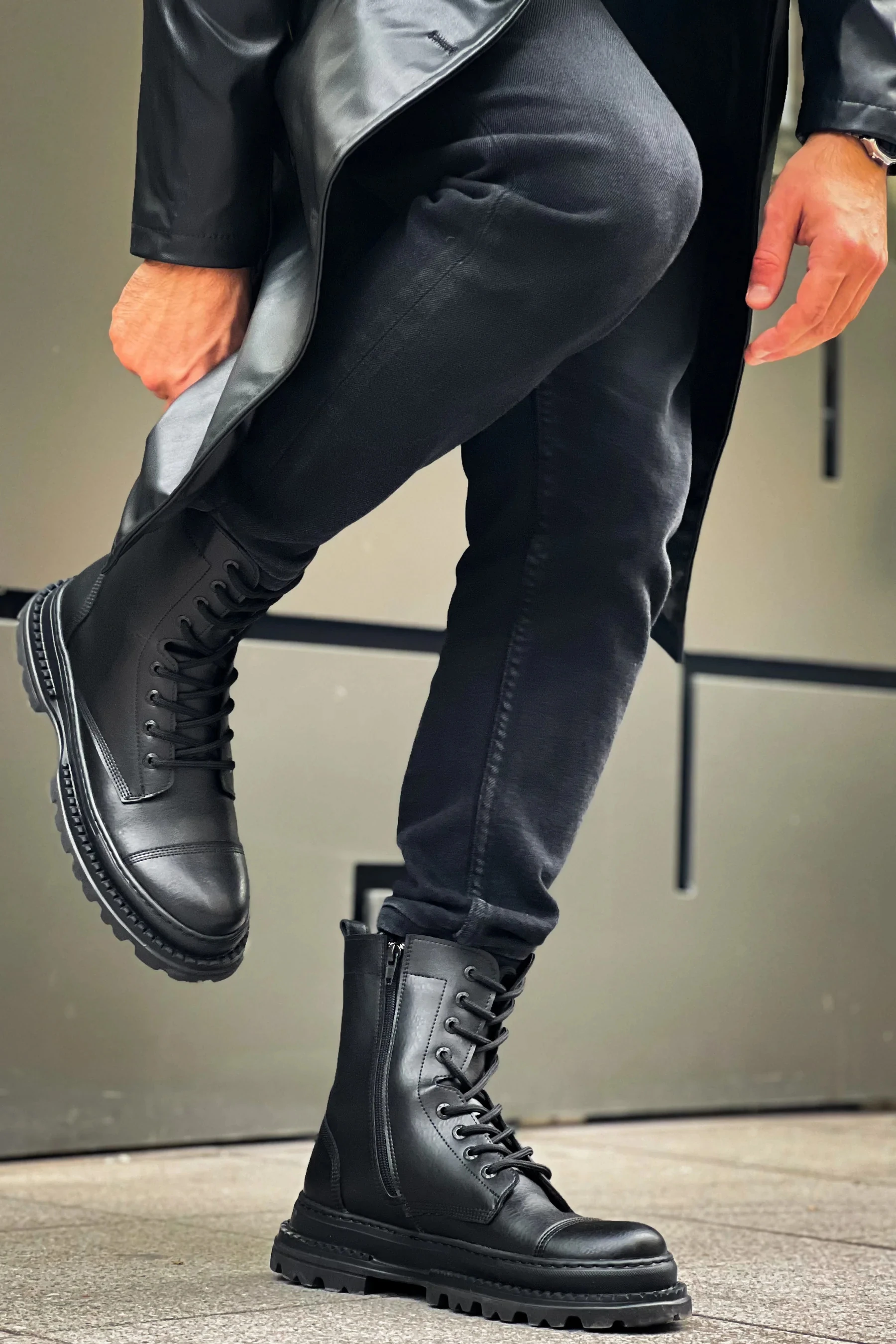 CH229 - FST Crow Erkek Bot SIYAH