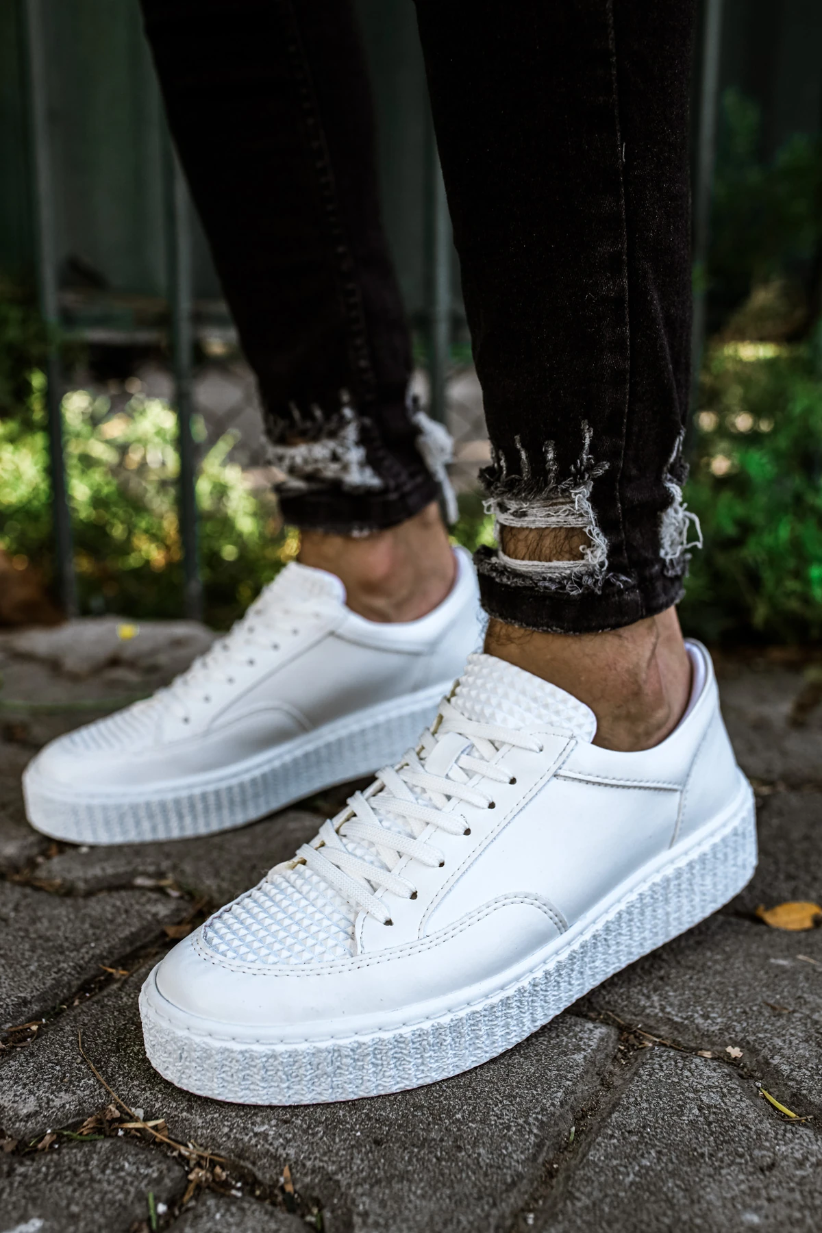 CH017 - FBT Pyramid Erkek Ayakkabı BEYAZ