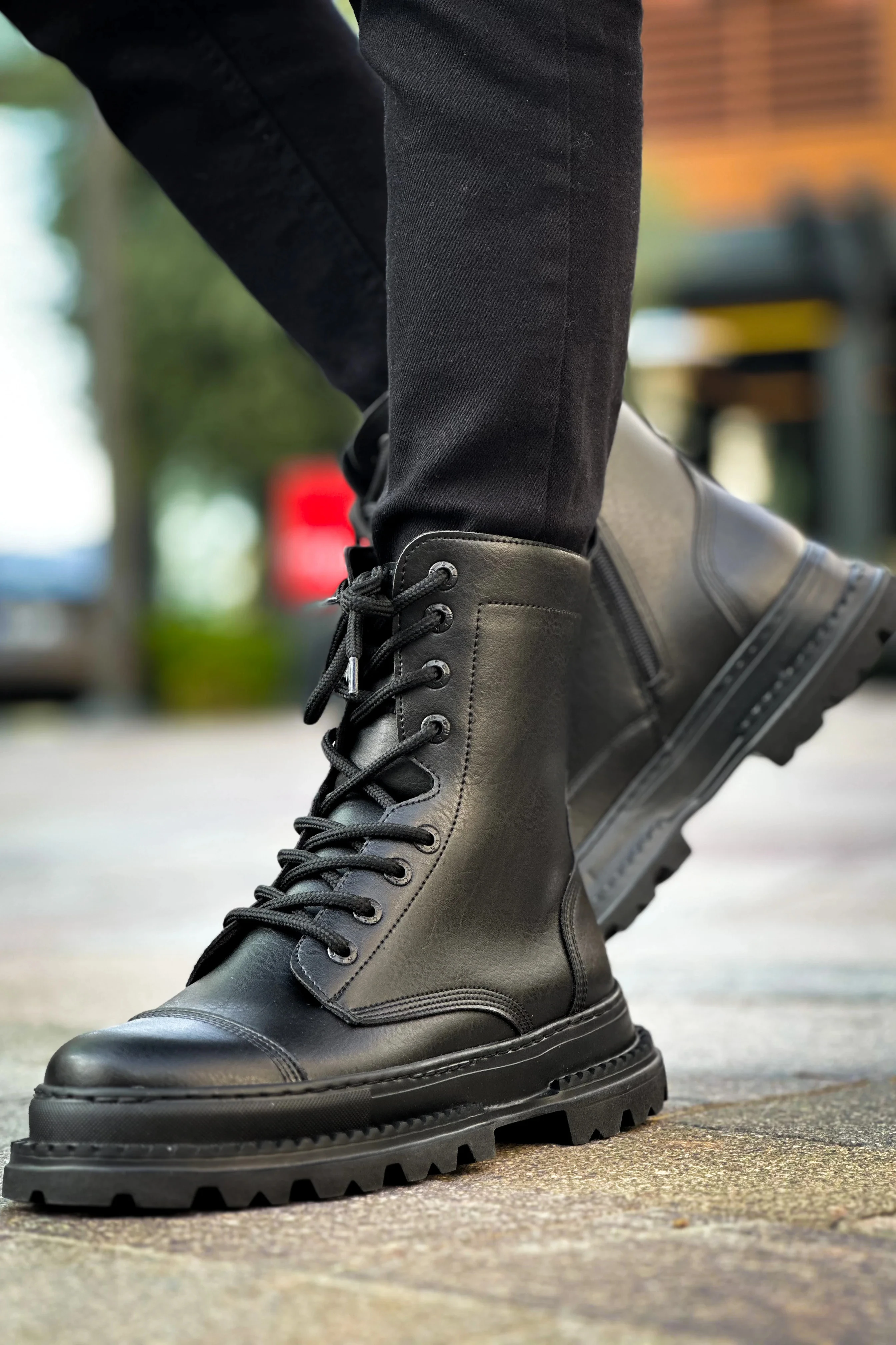 CH229 - FST Crow Erkek Bot SIYAH