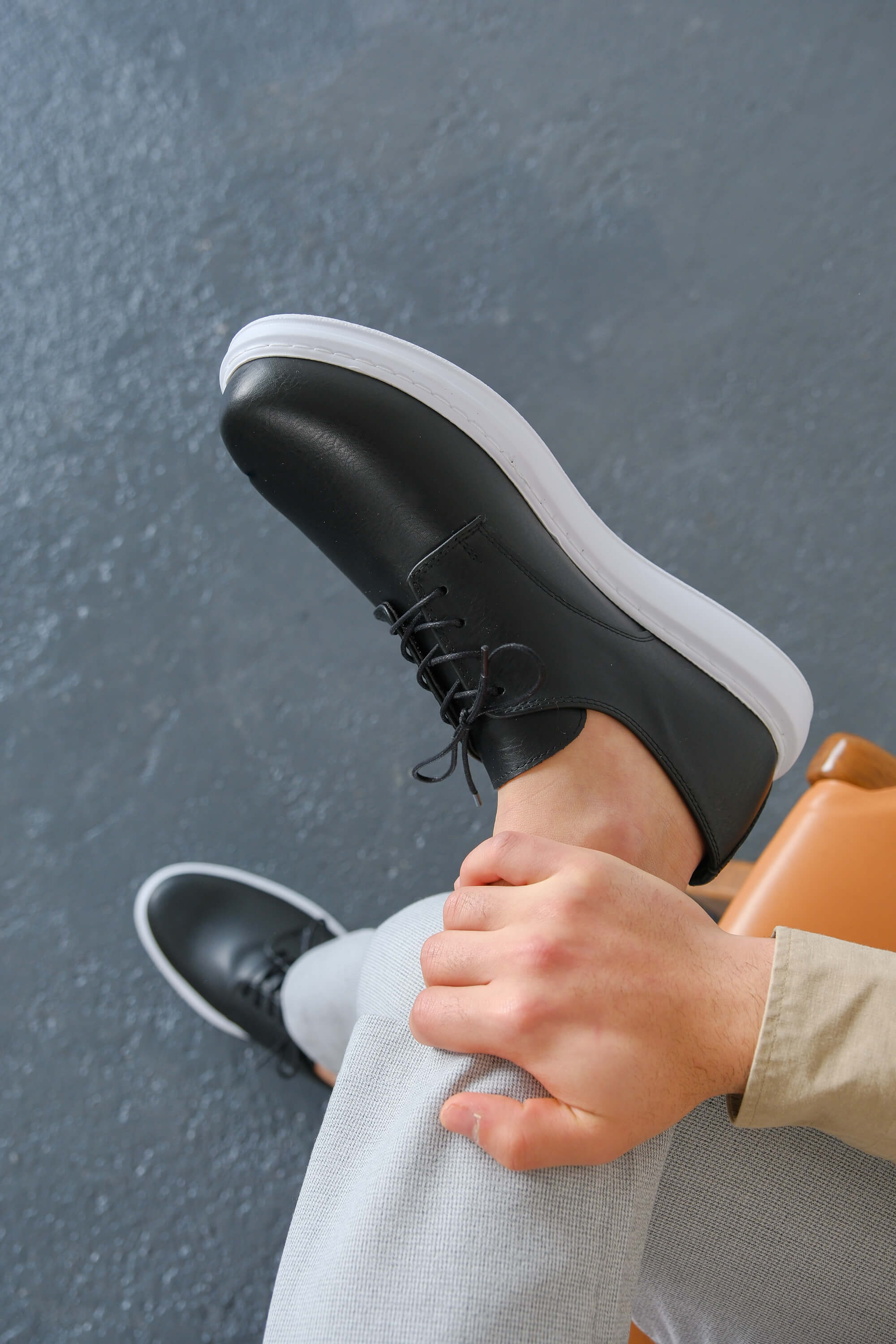 CH003 - CBT Pelle Classica Erkek Ayakkabı SIYAH