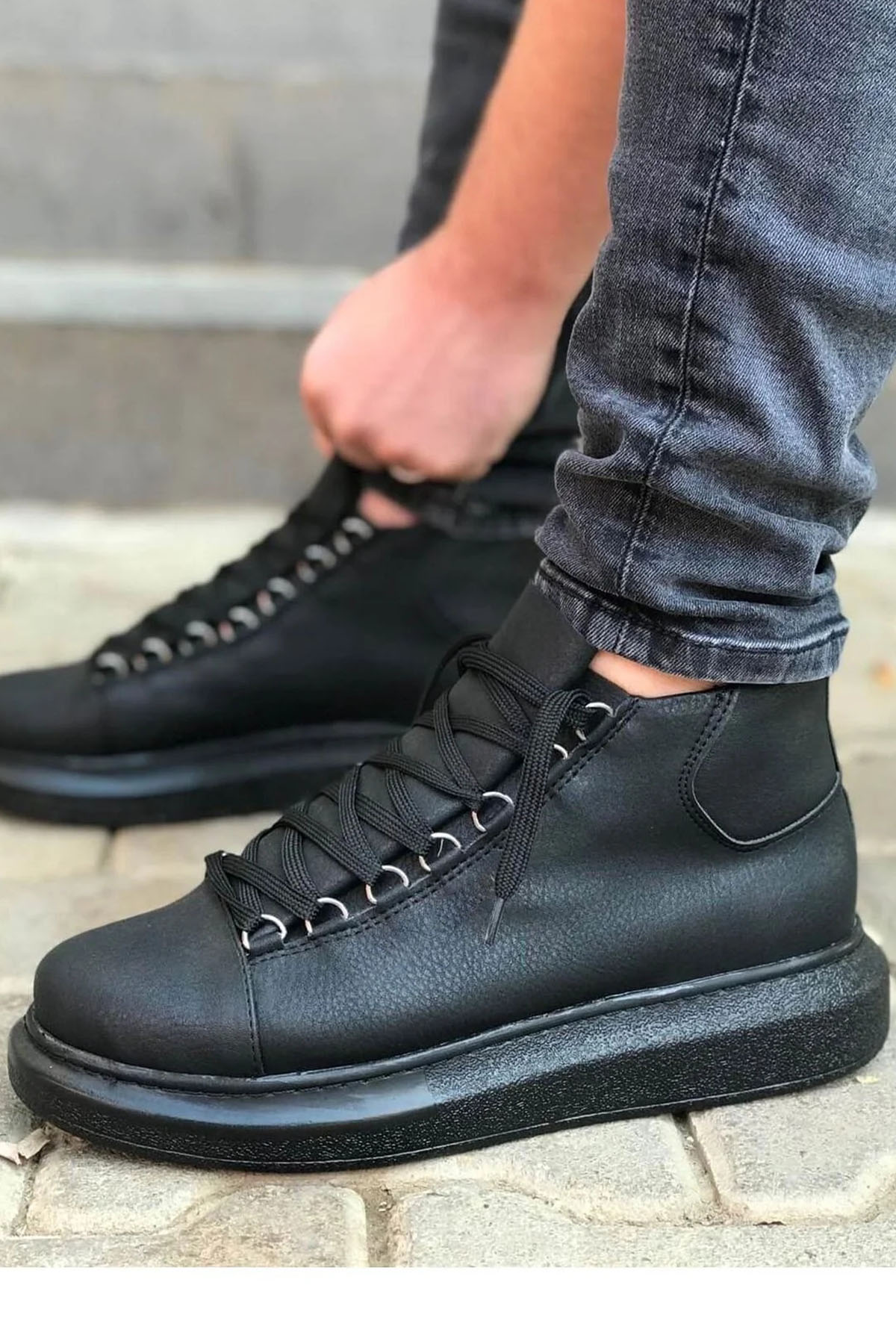 CH258 - CST Roma Erkek Bot SIYAH