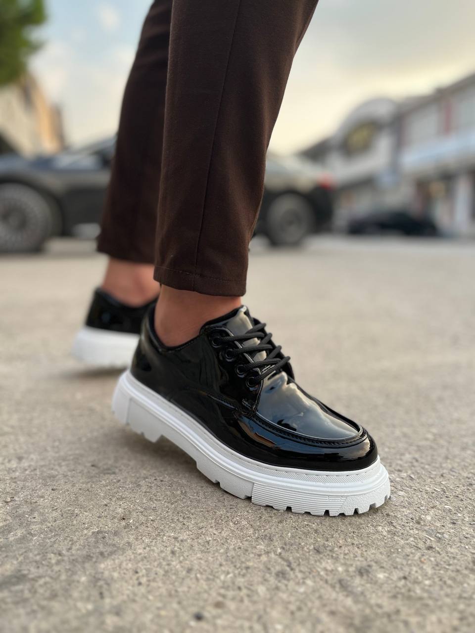 KB-X6 Kuback Siyah Rugan Günlük Erkek Ayakkabı