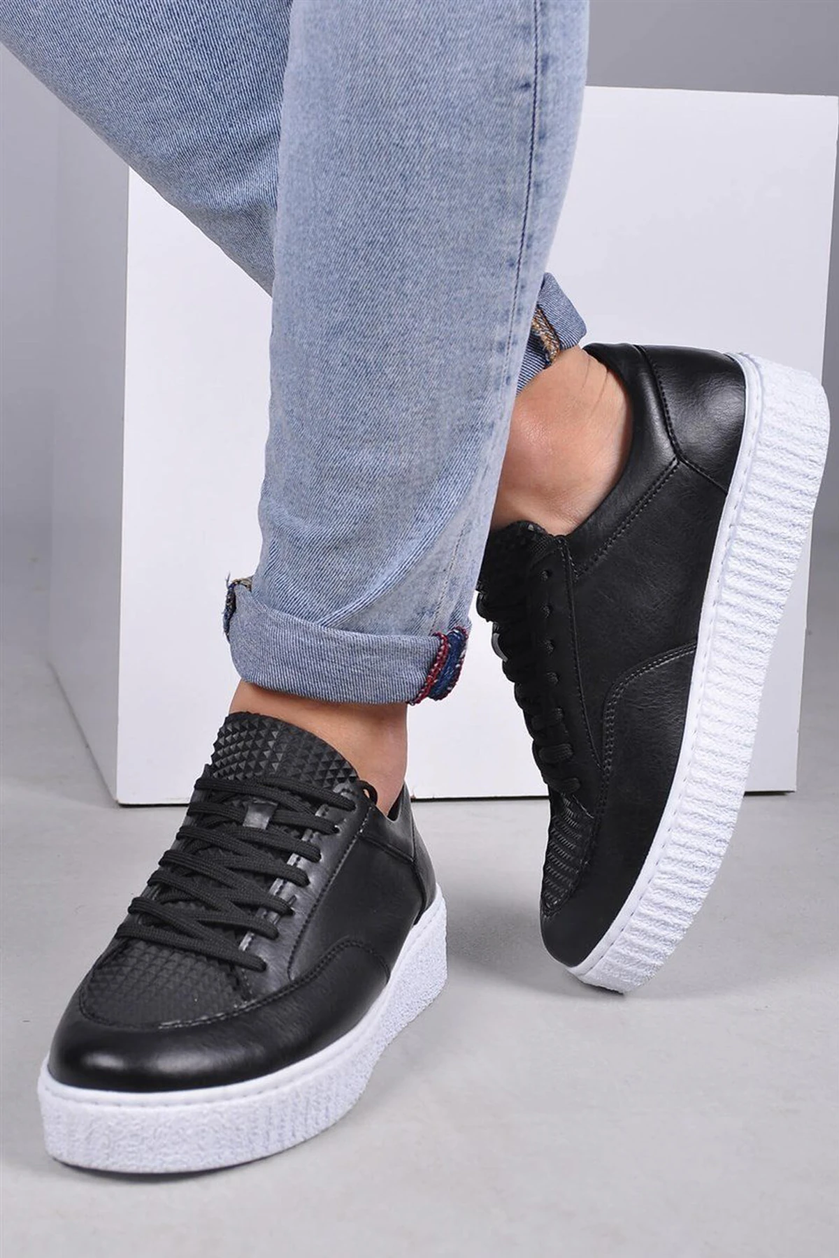 CH017 - FBT Pyramid Erkek Ayakkabı SIYAH