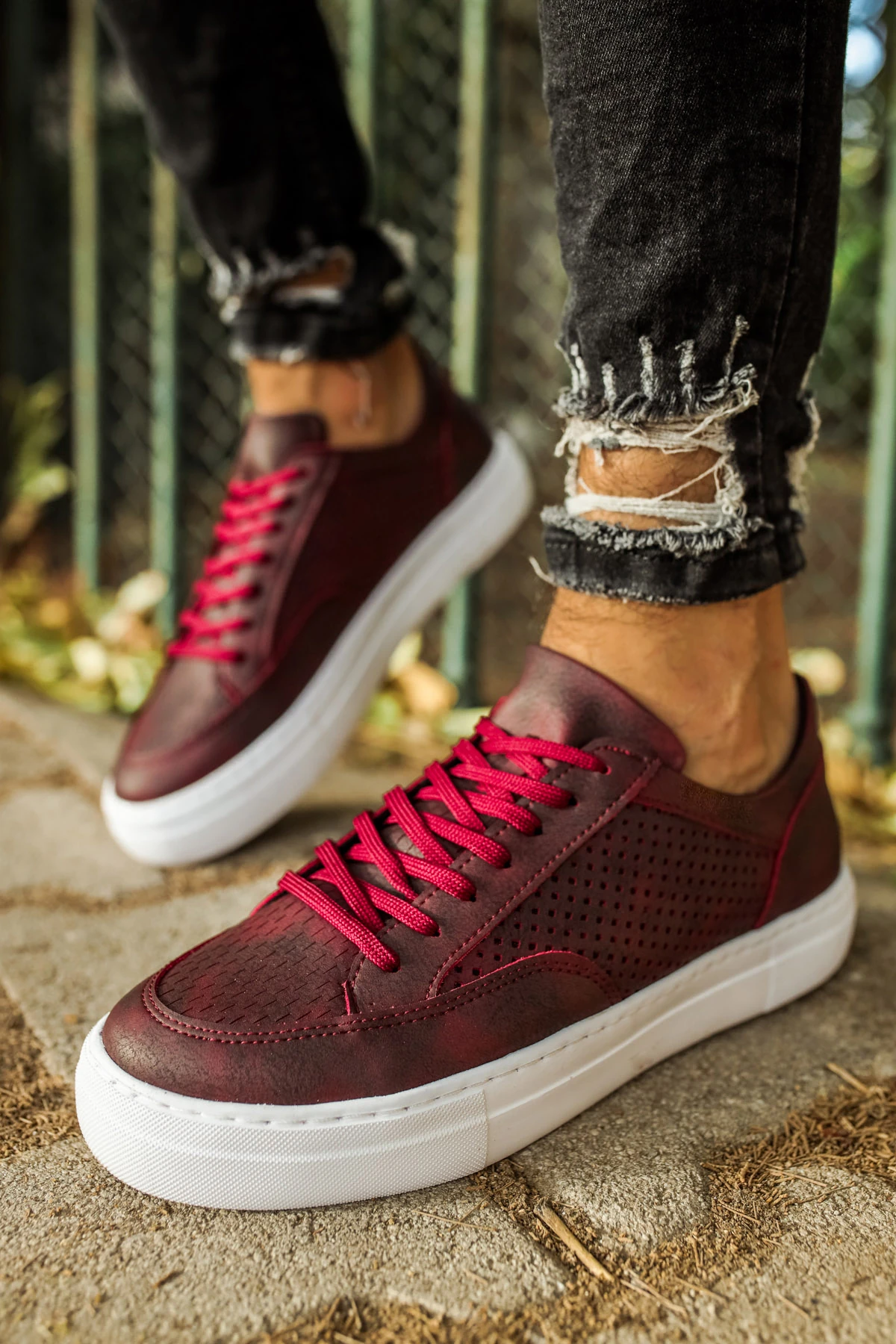 CH015 - CBT First Edition Erkek Ayakkabı BORDO