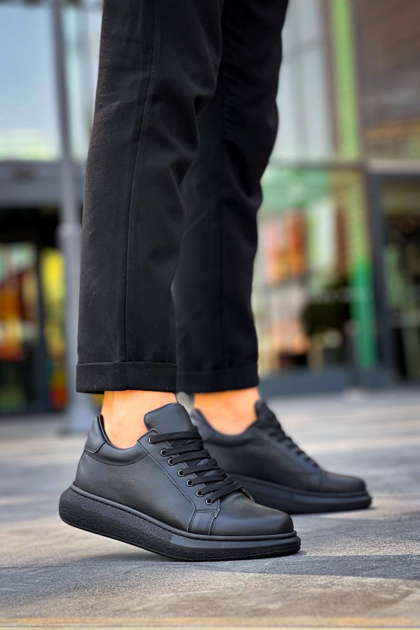 KB-DX46 Kuback Kömür Deri  Günlük Erkek Ayakkabı