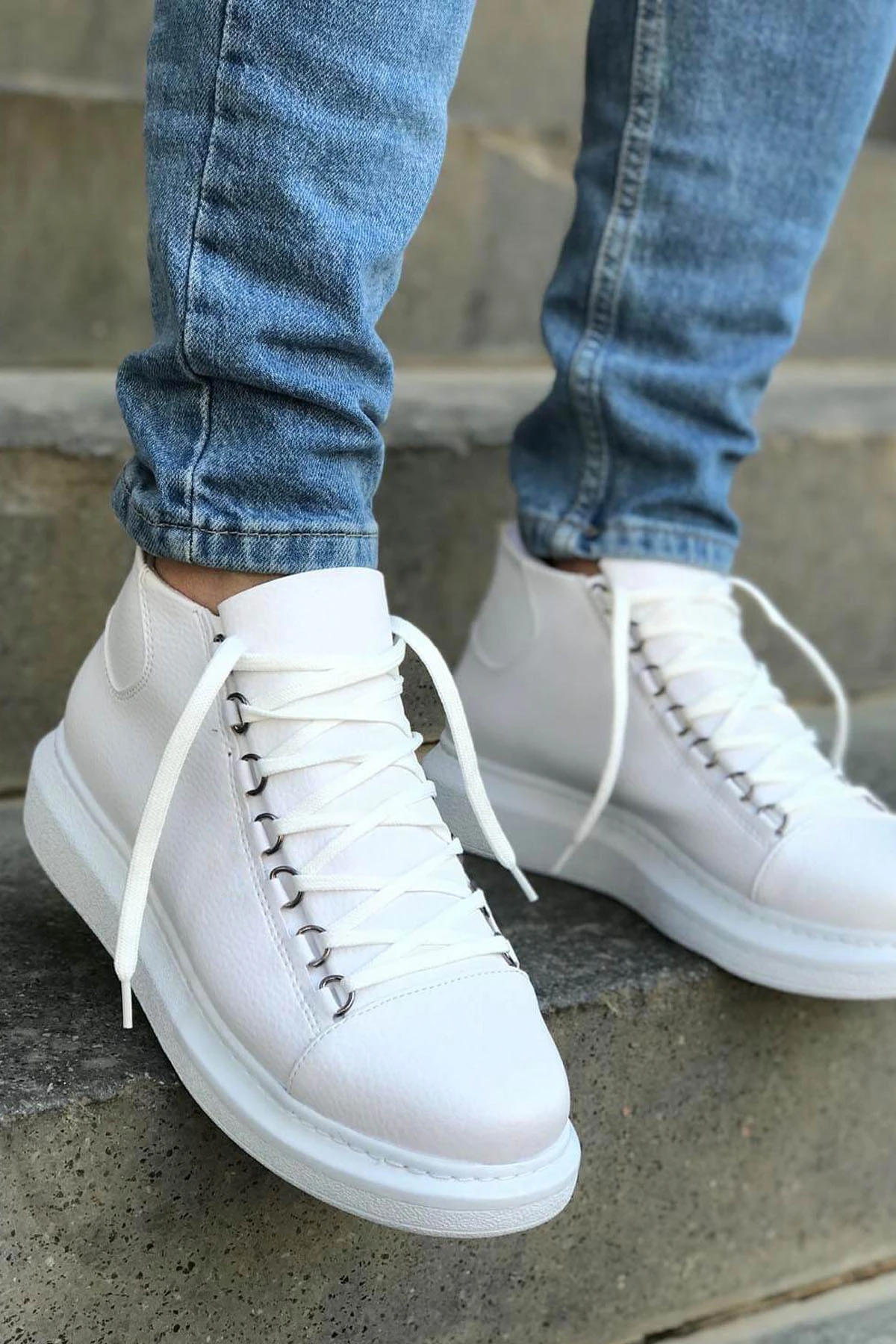 CH258 - CBT Roma Erkek Bot BEYAZ