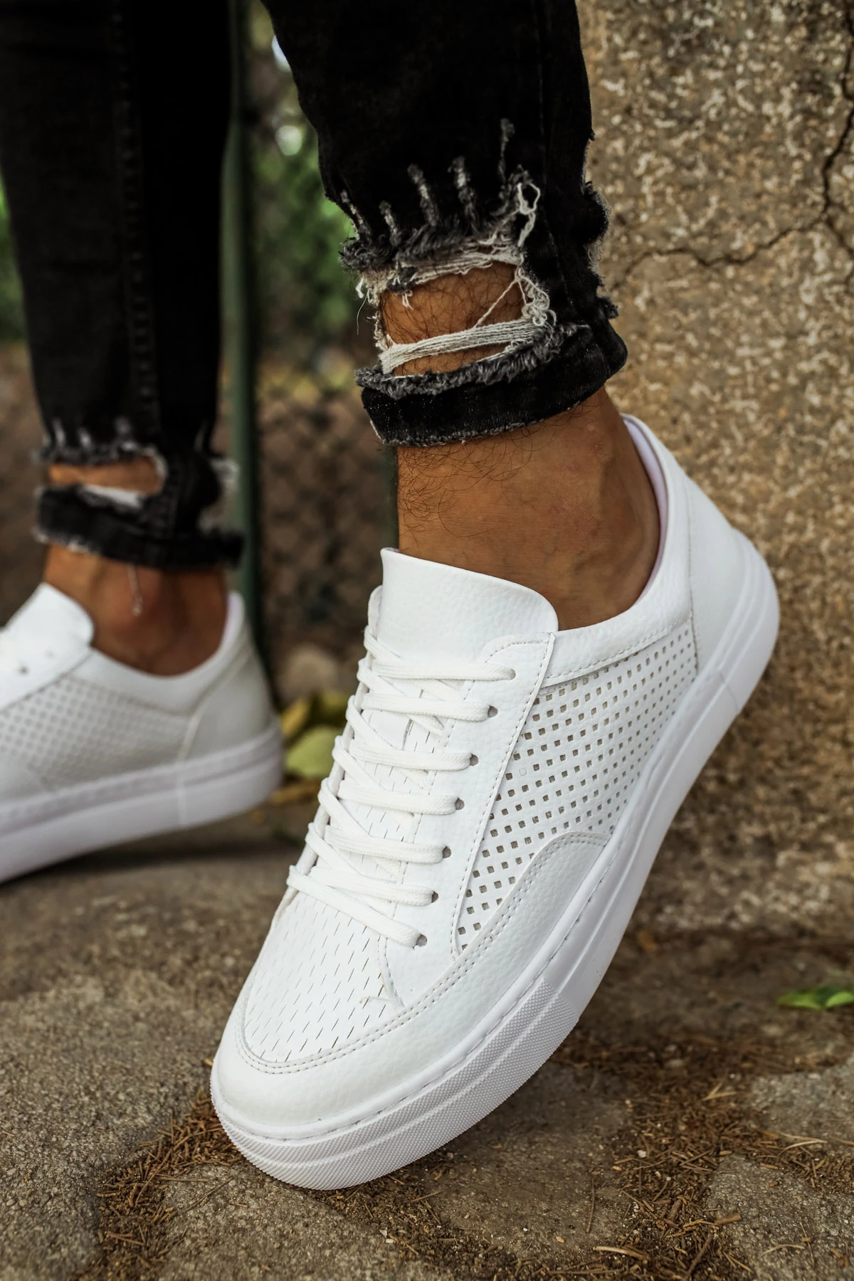 CH015 - CBT First Edition Erkek Ayakkabı BEYAZ