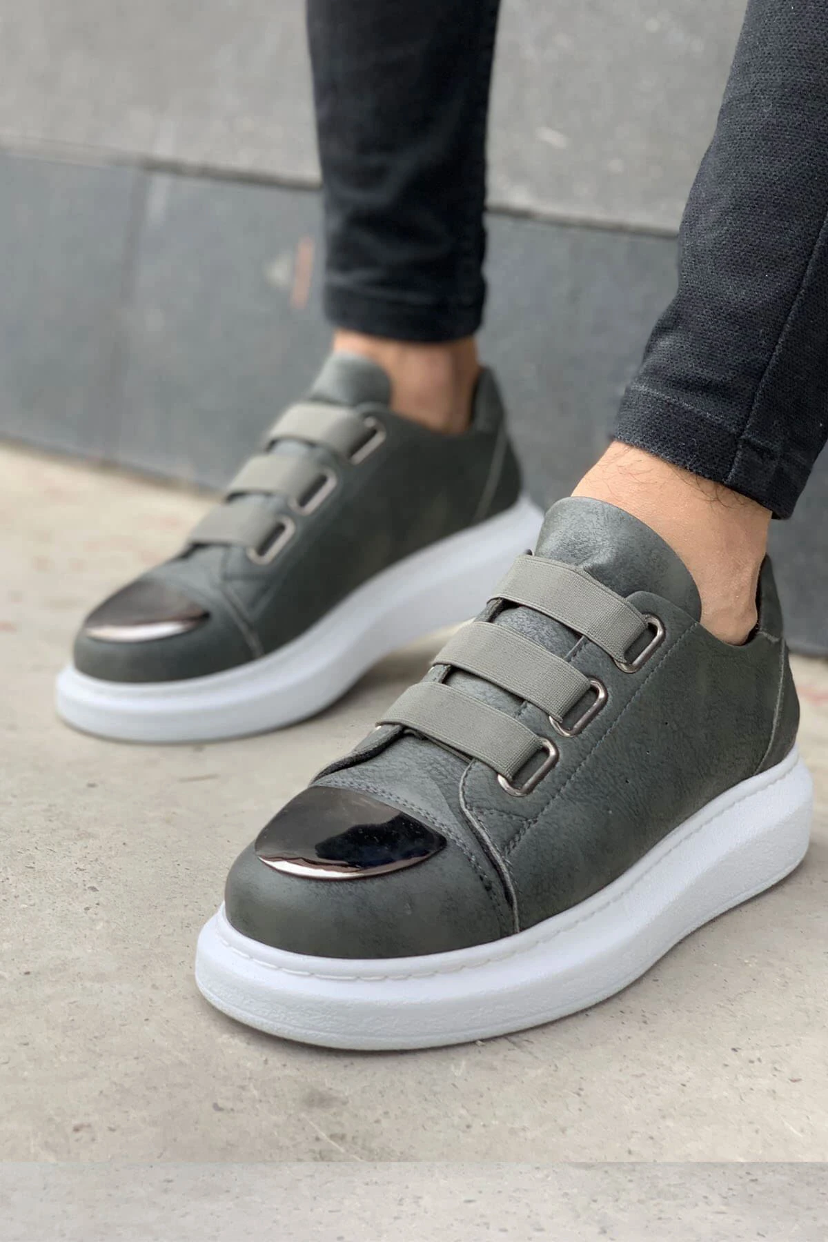 CH251 - CBT Mirror Erkek Ayakkabı ANTRASIT