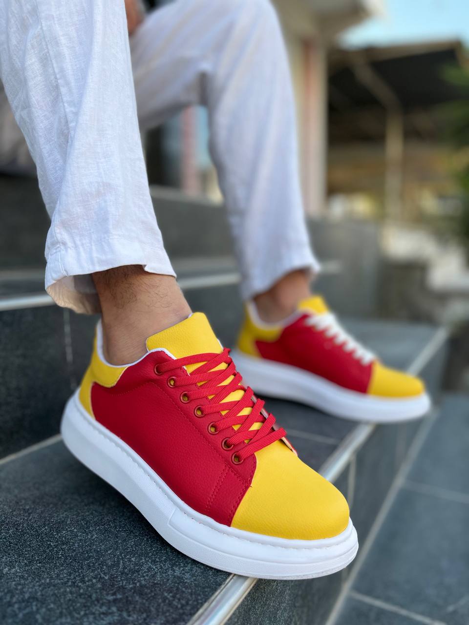 KB-Kuback Taraftar GTX Bağcıklı Günlük Erkek Ayakkabı