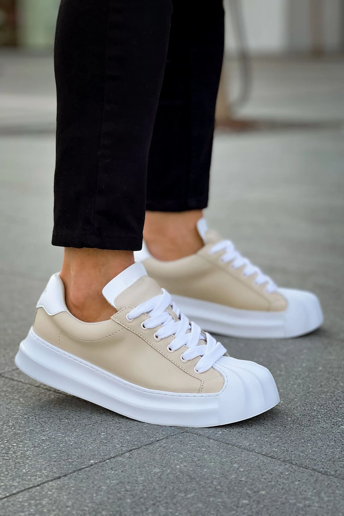 CH2411 - Artenay  Erkek Ayakkabı BEJ