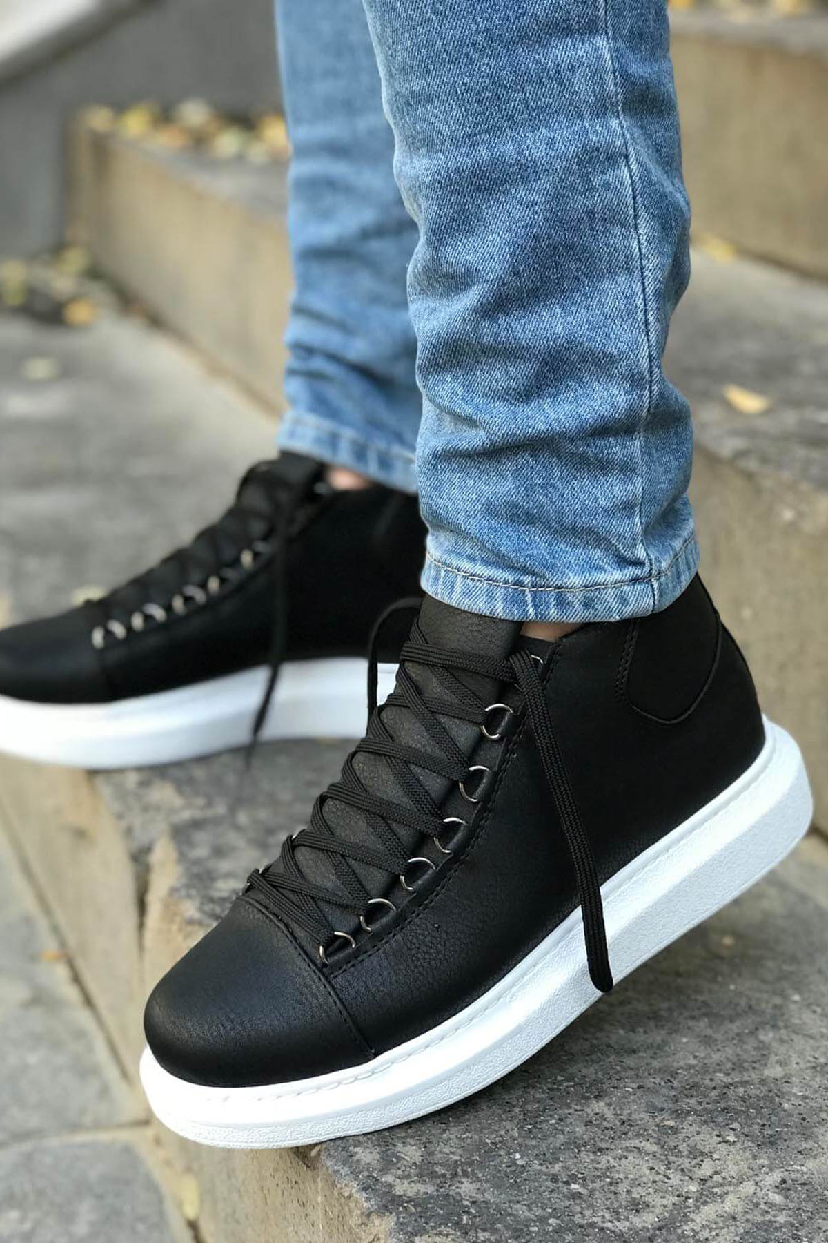 CH258 - CBT Roma Erkek Bot SIYAH