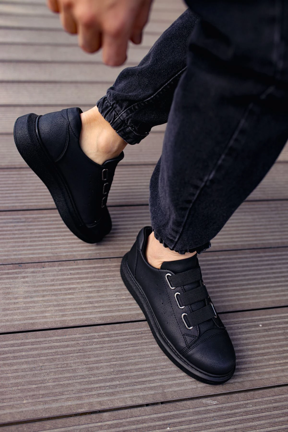 CH253 - CST Mirror Non Erkek Ayakkabı SIYAH