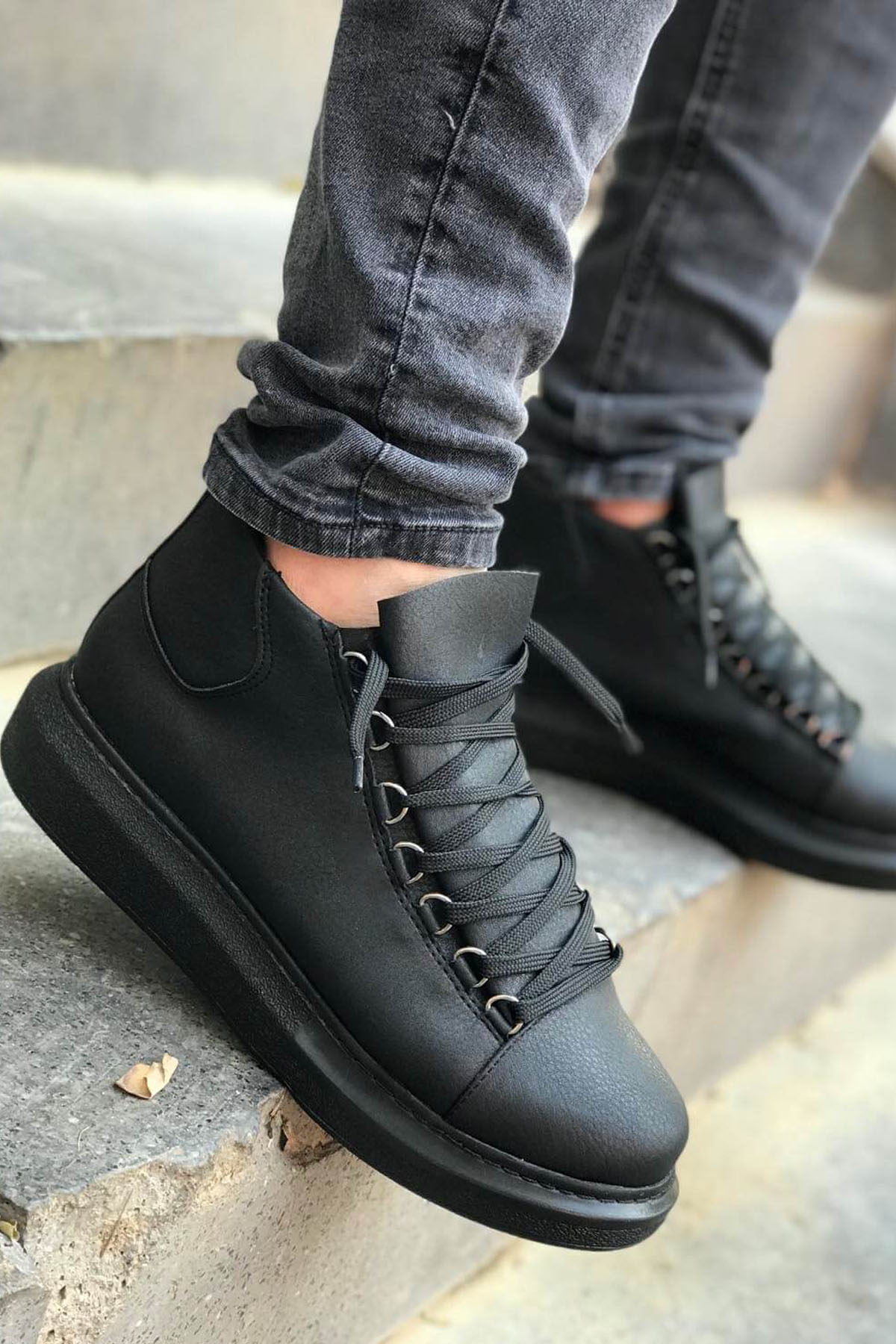 CH258 - CST Roma Erkek Bot SIYAH