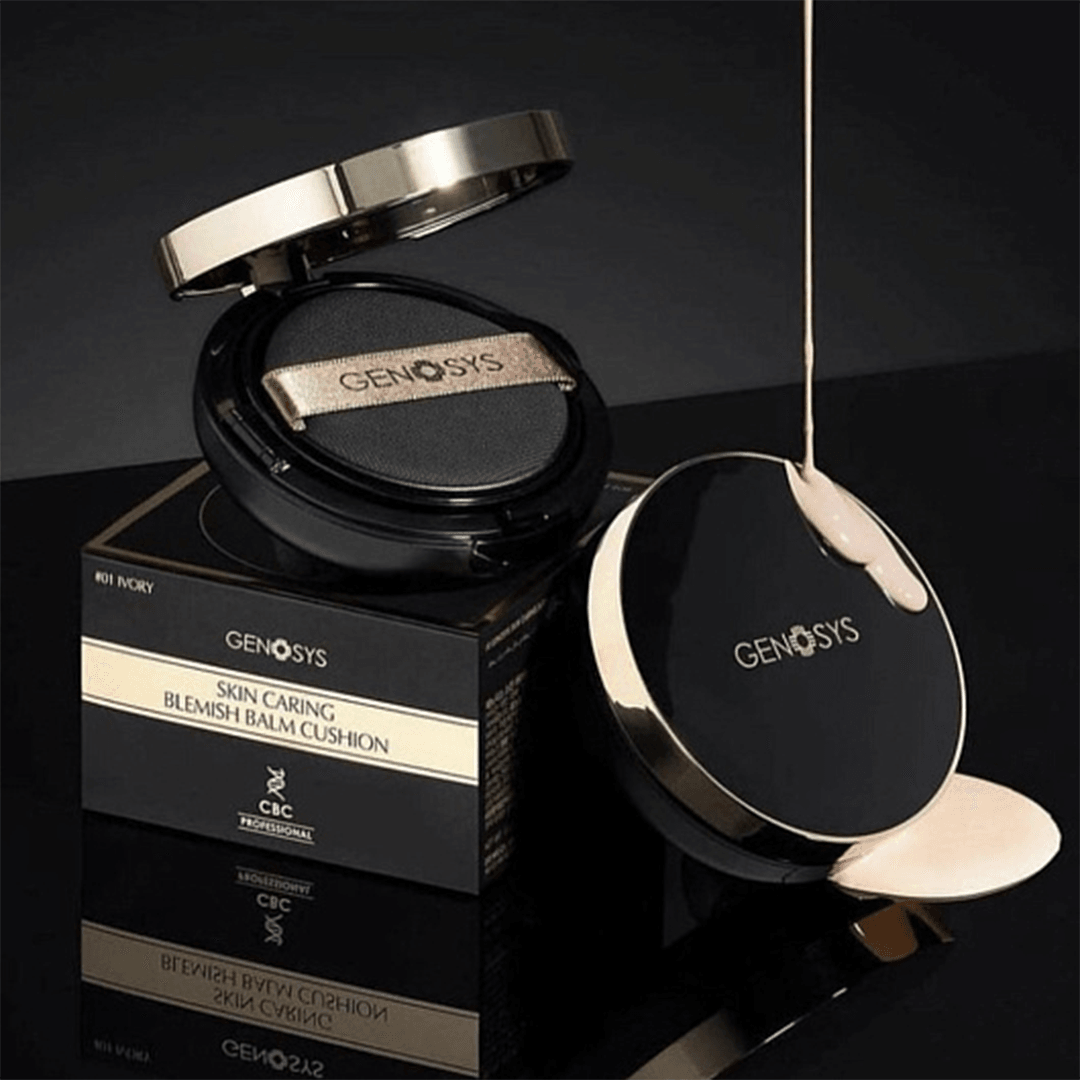 Genosys Skin Caring Blemish Balm Cushion Ivory SPF50 15gr