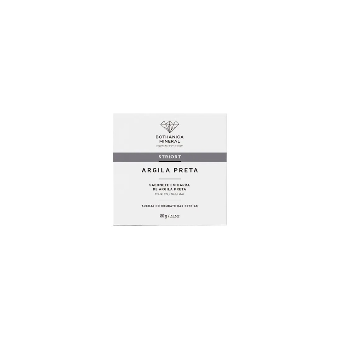 Striort Black Clay Soap 80 gr