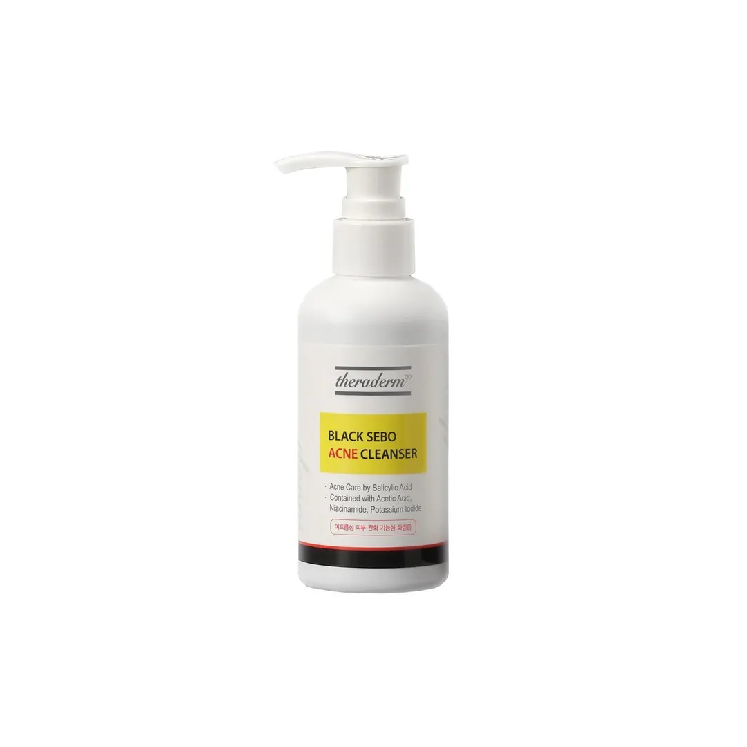 Theraderm Black Sebo Acne Cleanser 140 ml