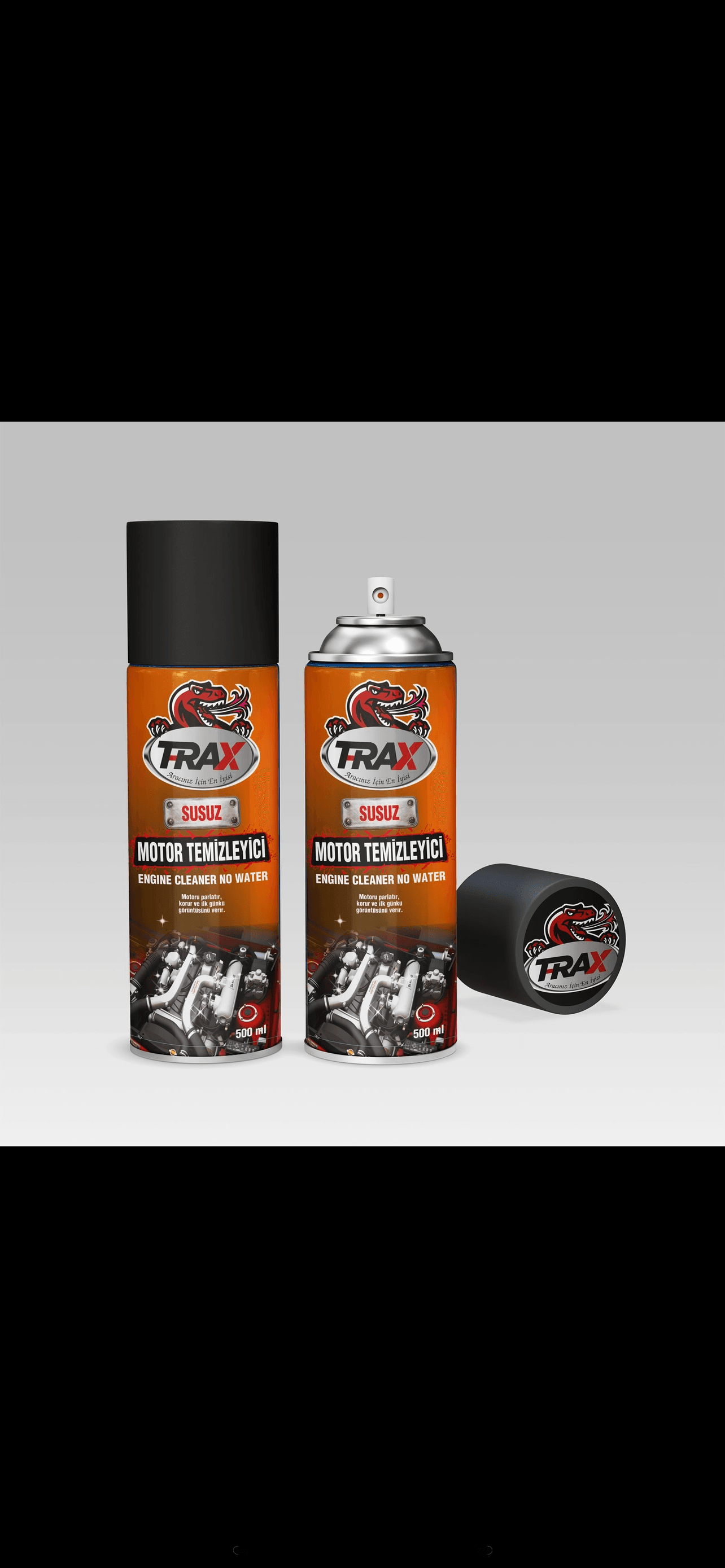 T-RAX Susuz Motor Temizleyici 500 mL Aerosol