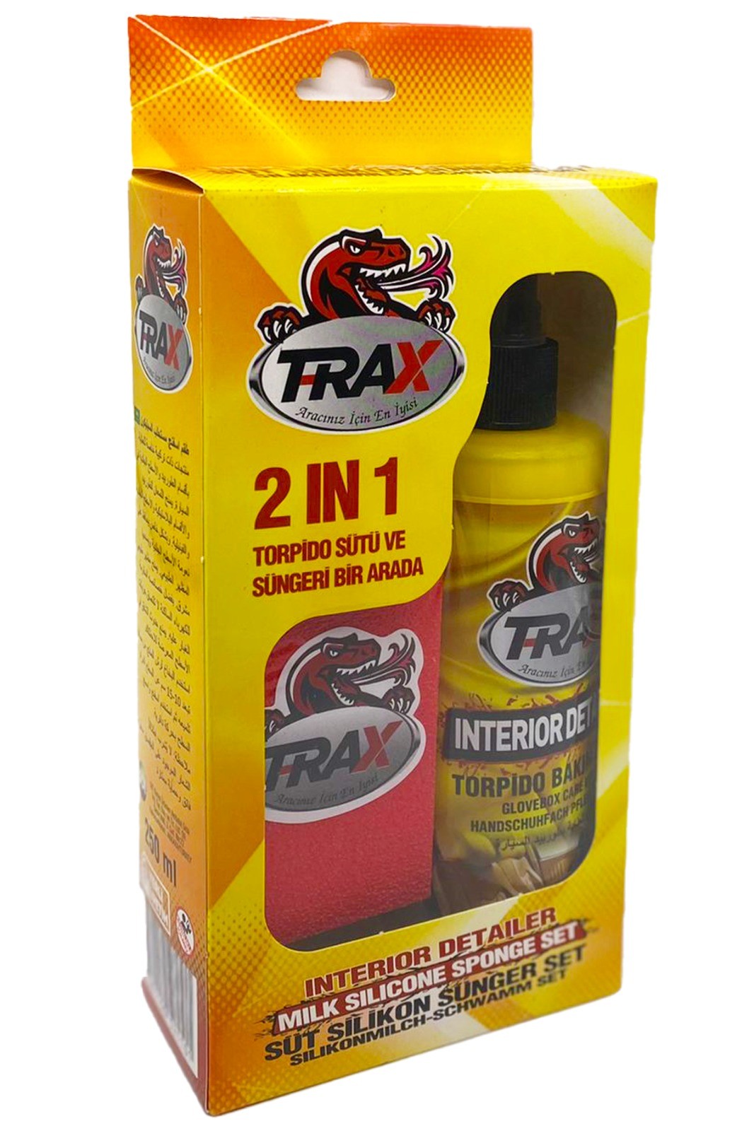 T-RaX Süt Silikon Sünger Set 250 mL