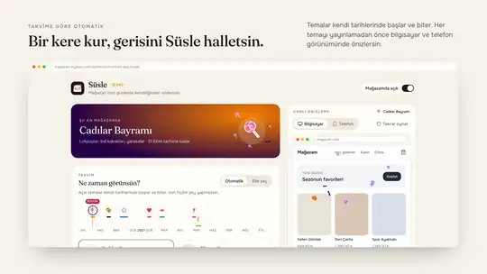 Süsle: Özel Gün Temaları ekran görüntüsü 7