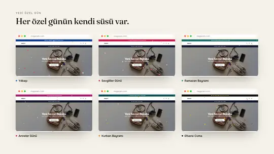 Süsle: Özel Gün Temaları ekran görüntüsü 3