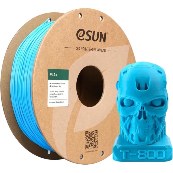 eSUN 1,75 mm PLA Plus (PLA+) Açık Mavi Filament (1 KG)