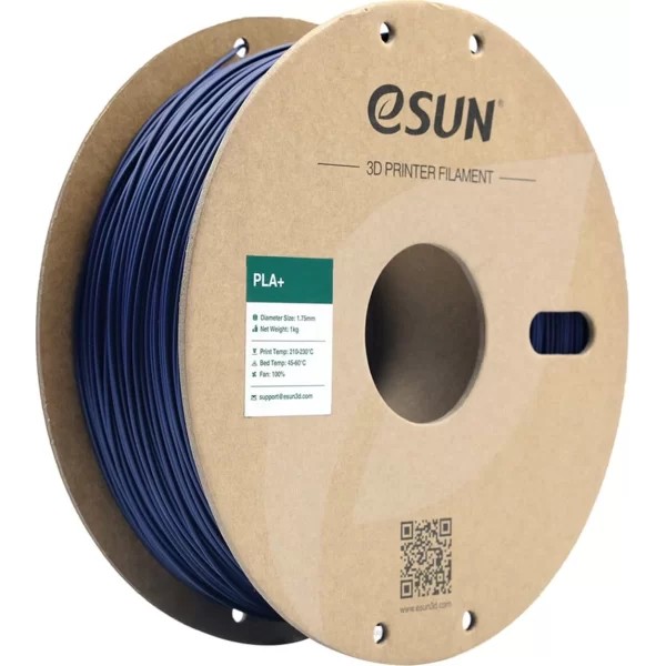 eSUN 1,75 mm PLA Plus (PLA+) Koyu Mavi Filament (1 KG)