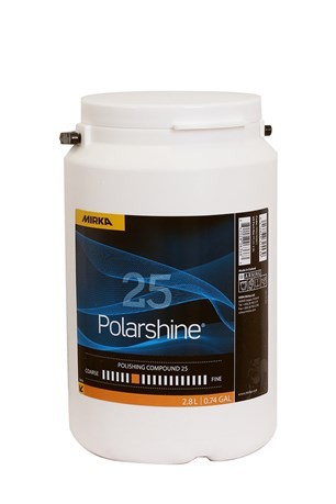 Mirka® POLARSHINE 25 Polishing Compound - 2,8 L./0,74 gal