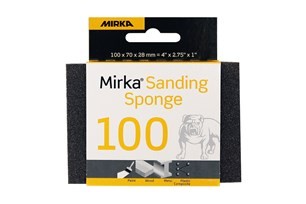 Mirka® Zımpara Pedi Sünger 100x70x28 mm., 100/100, 1/Paket