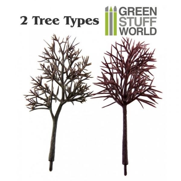 GREEN STUFF WORLD 9092 2X MODEL TREE TRUNKS – 2’Lİ AĞAÇ GÖVDESİ