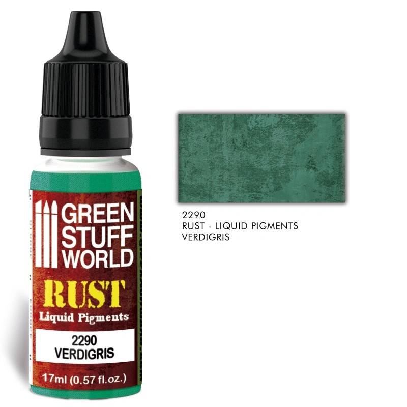 GREEN STUFF WORLD 2290 Liquid Pigments VERDIGRIS SIVI PIGMENT