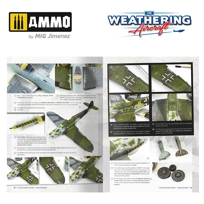 AMMO MIG 5223 THE WEATHERING AIRCRAFT #23 - Worn Warriors