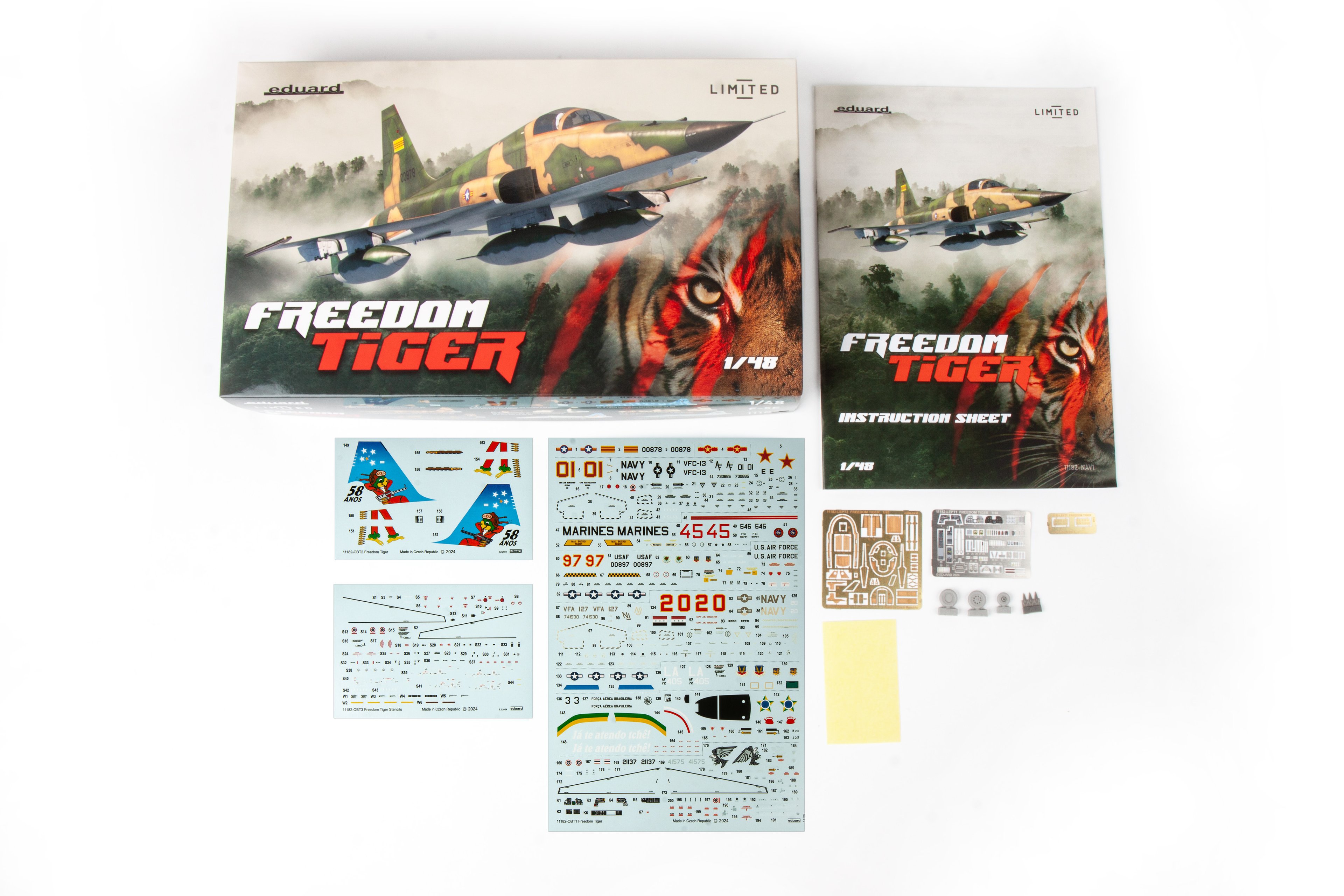 EDUARD 11182 1/48 FREEDOM TIGER SAVAŞ UÇAĞI MAKETİ