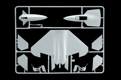 ITALERI 1207 1/72 F - 22 RAPTOR YENİ NESİL ASKERİ SAVAŞ UÇAĞI MAKETİ