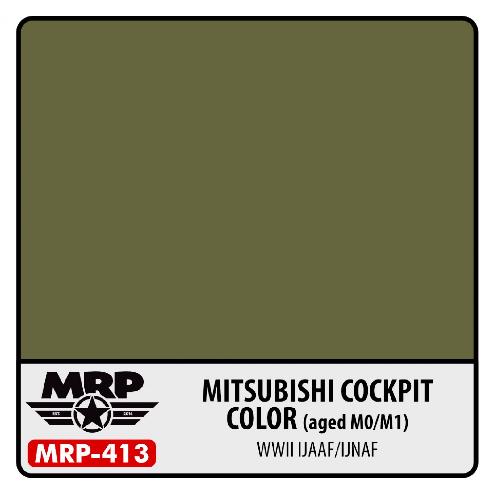MR PAINT 413 Mitsubishi Cockpit Color (Aged) 30ml LAKER MAKET BOYASI