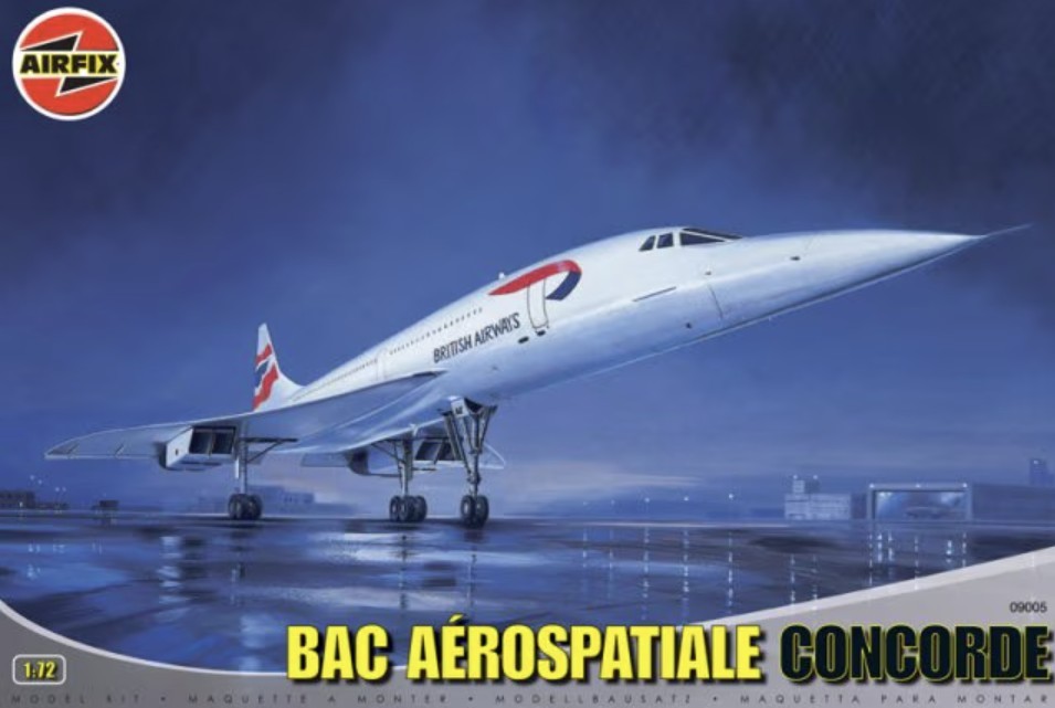 Airfix 09005 1/72 BAC Aerospatiale Concorde UÇAK MAKETİ