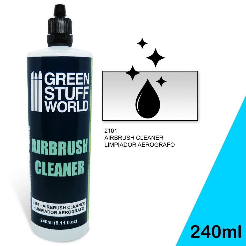GREEN STUFF WORLD 2101 Airbrush Cleaner 240ml - BOYA TABANCASI TEMİZLEME SOLÜSYONU