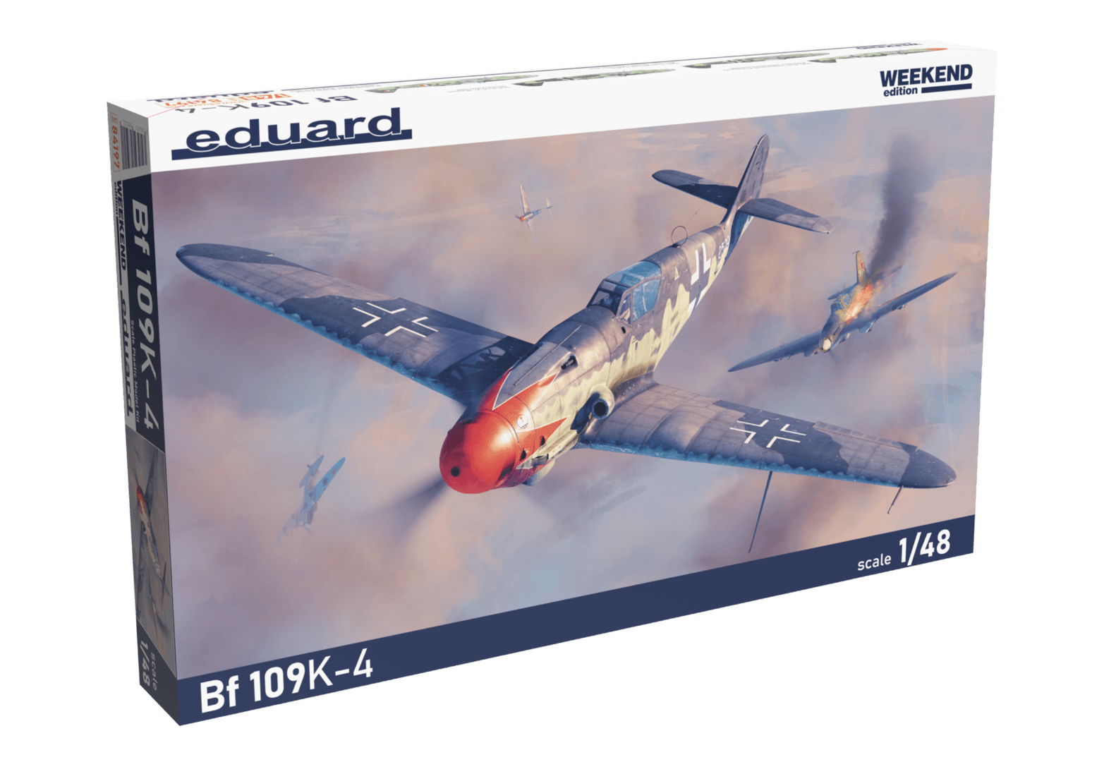 EDUARD 84197 1/48 Bf 109K-4 SAVAŞ UÇAĞI MAKETİ