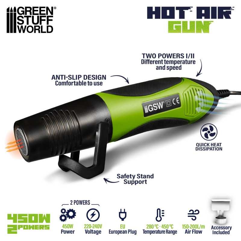 GREEN STUFF WORLD 4784 Hot Air Gun 450w - Sıcak Hava Tabancası