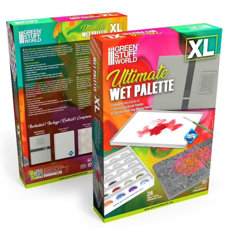 GREEN STUFF WORLD 14161 Ultimate Wet Palette XL - ISLAK BOYA PALETİ XL