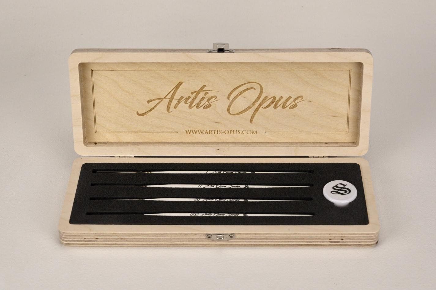 Artis Opus - Series S Set (Size 000-00-0-1) Samur Fırça Seti