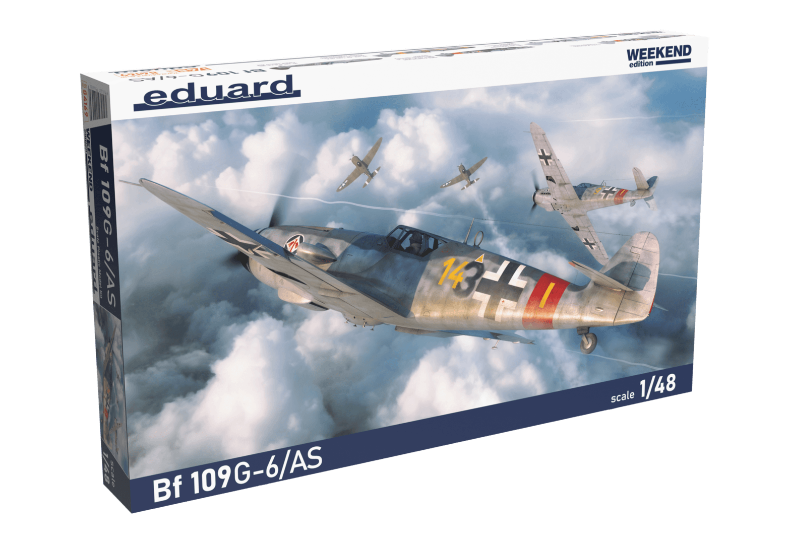 EDUARD 84169 1/48 Bf 109G-6/ AS SAVAŞ UÇAĞI MAKETİ