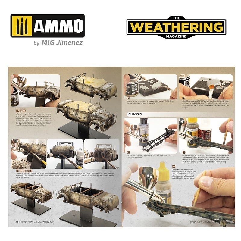 AMMO MIG 4536 THE WEATHERING MAGAZINE #37 – Airbrush 2.0 ENGLISH